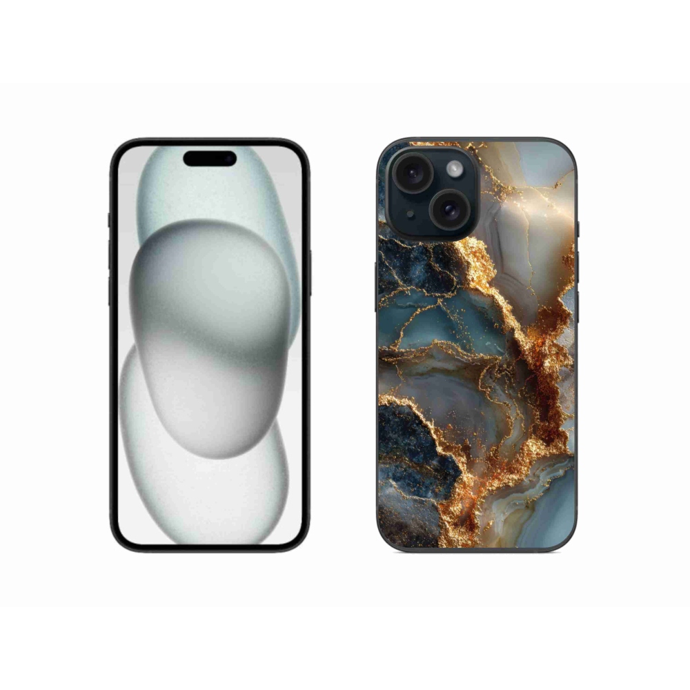 Gélový kryt mmCase na iPhone 15 - abstraktný motív 33