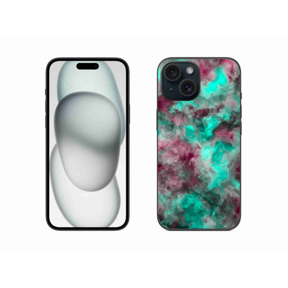 Gélový kryt mmCase na iPhone 15 - abstraktný motív 39