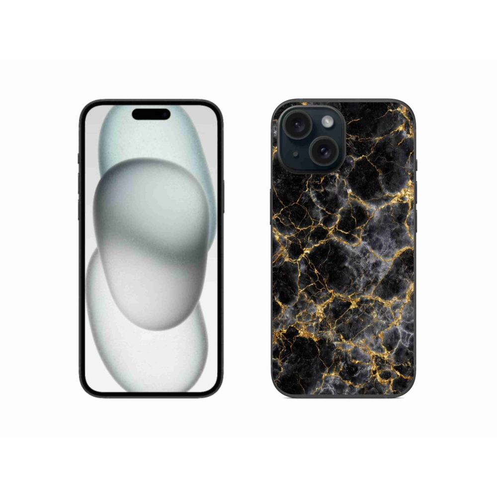 Gélový kryt mmCase na iPhone 15 - abstraktný motív 43