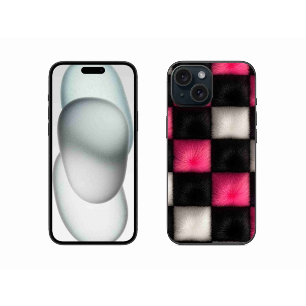 Gélový kryt mmCase na iPhone 15 - abstraktný motív 44