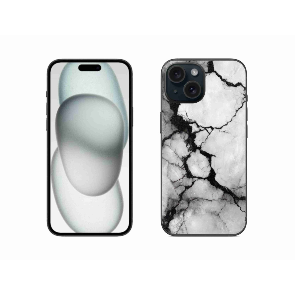 Gélový kryt mmCase na iPhone 15 - abstraktný motív 50