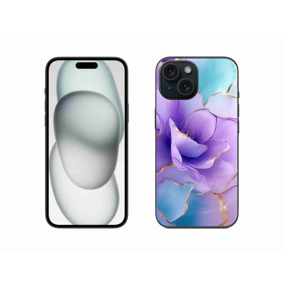 Gélový kryt mmCase na iPhone 15 - abstraktný motív 52