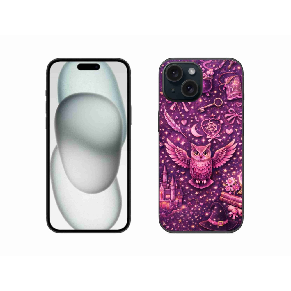 Gélový kryt mmCase na iPhone 15 - magický svet