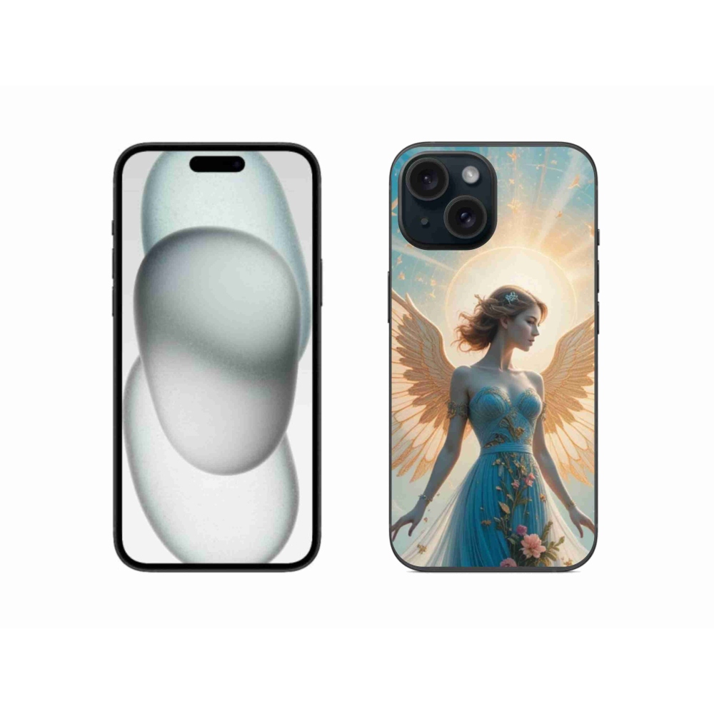 Gélový kryt mmCase na iPhone 15 - náboženský motív 4