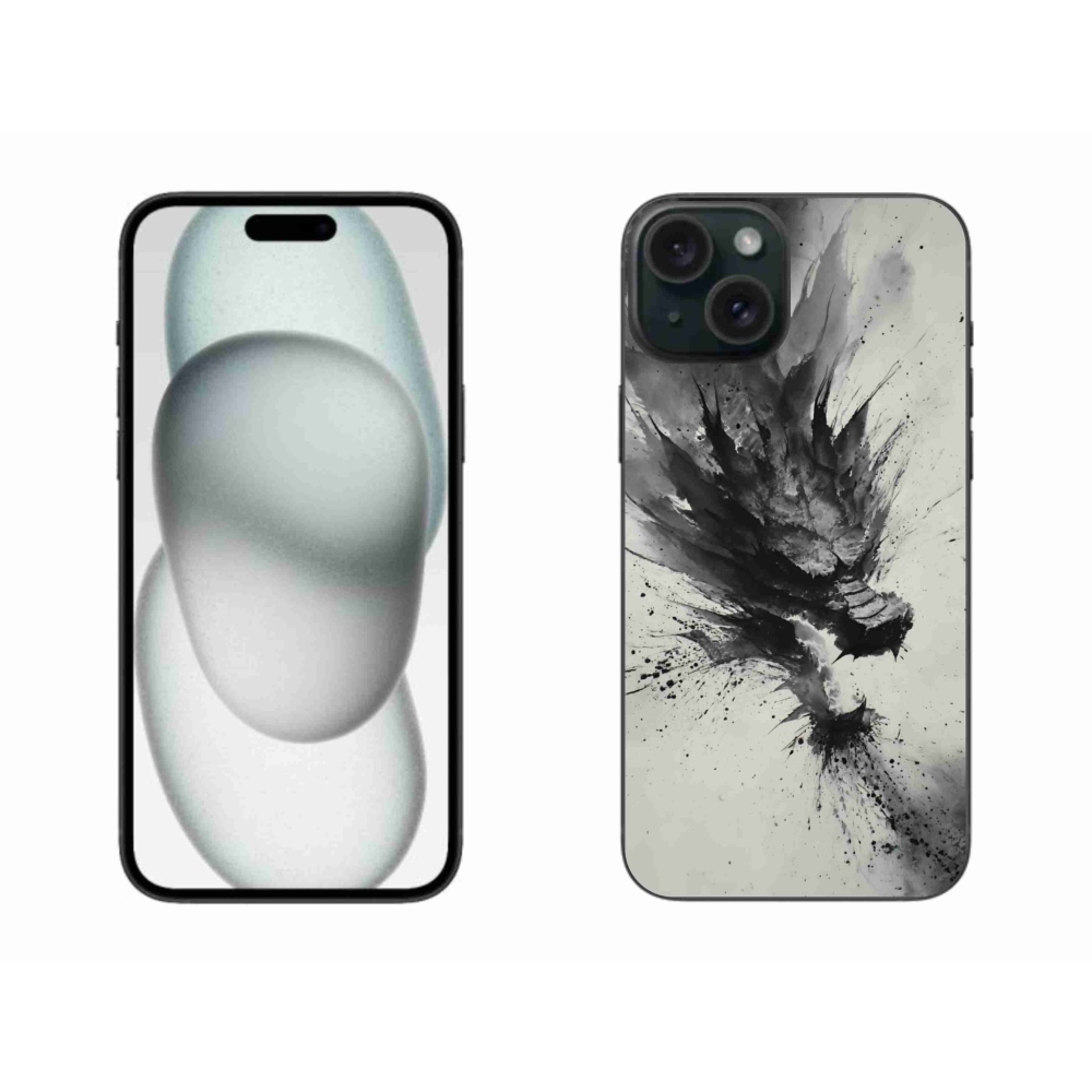 Gélový kryt mmCase na iPhone 15 Plus - abstraktný motív 32