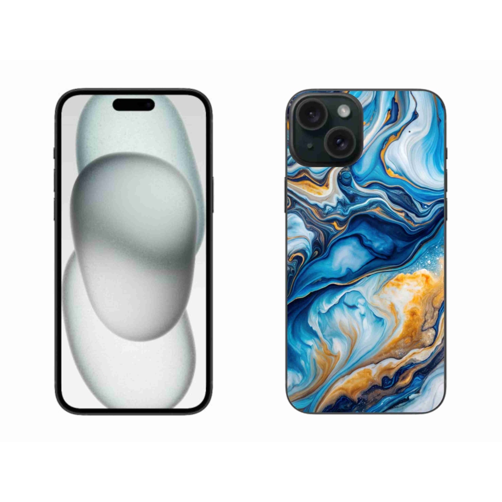 Gélový kryt mmCase na iPhone 15 Plus - abstraktný motív 34