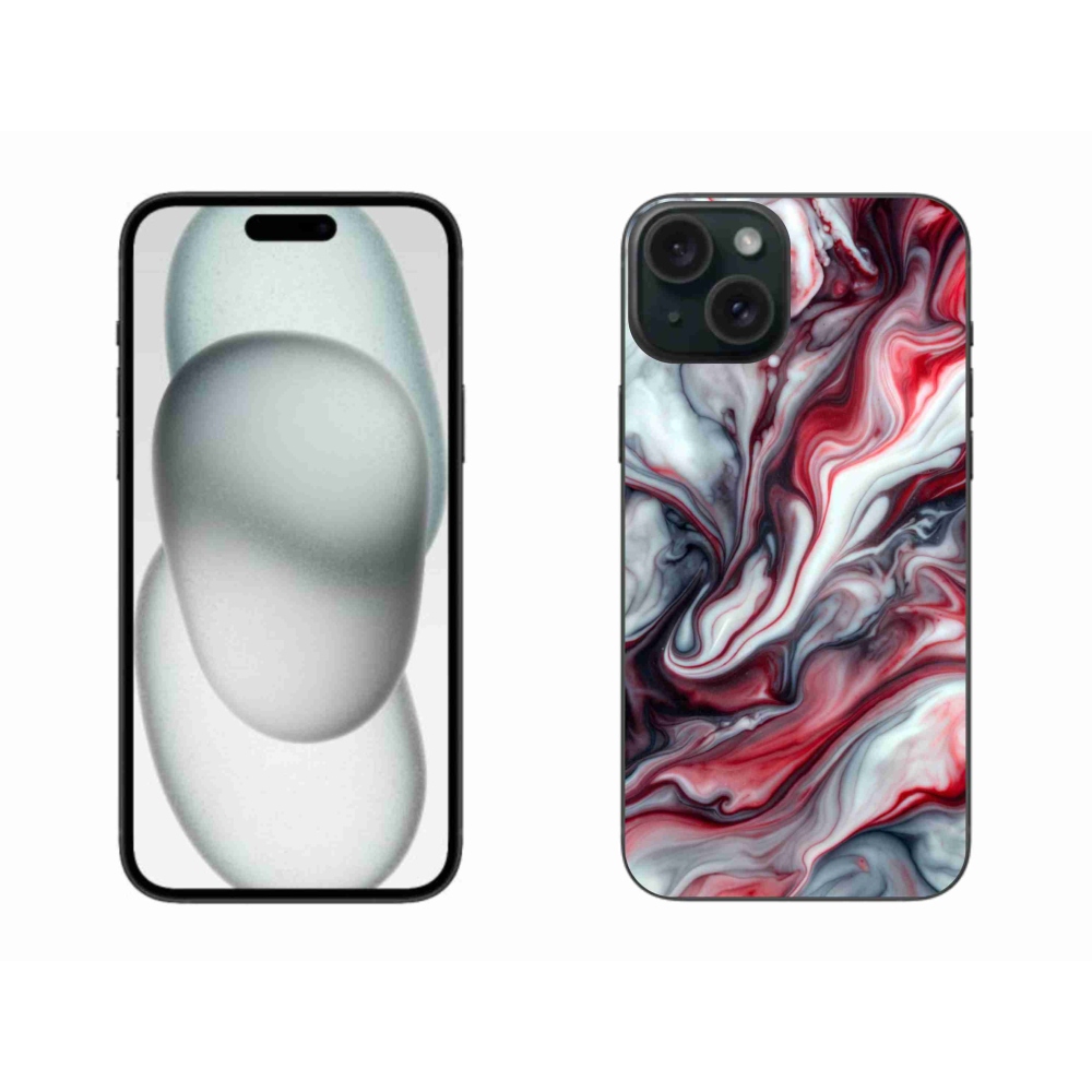 Gélový kryt mmCase na iPhone 15 Plus - abstraktný motív 37