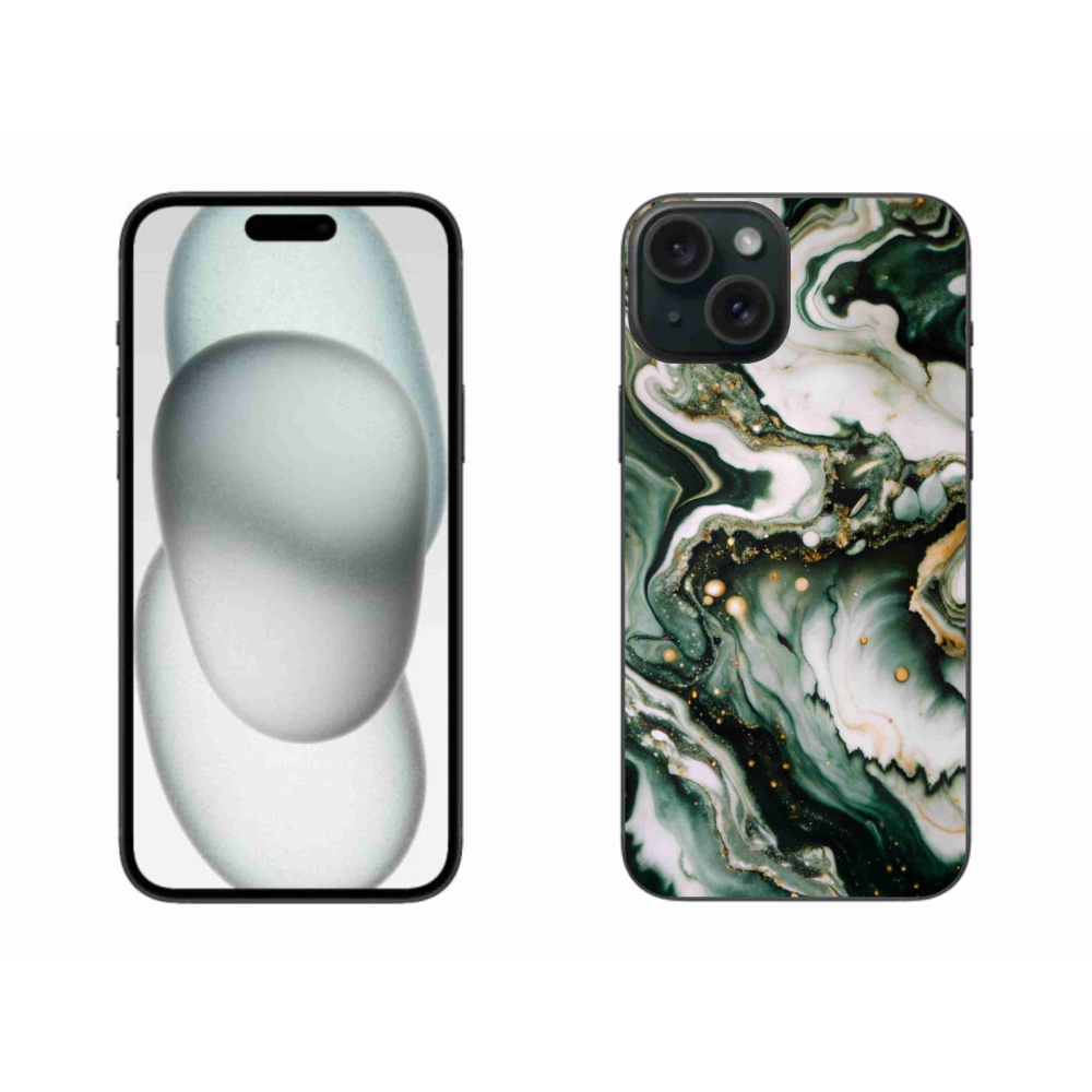 Gélový kryt mmCase na iPhone 15 Plus - abstraktný motív 38