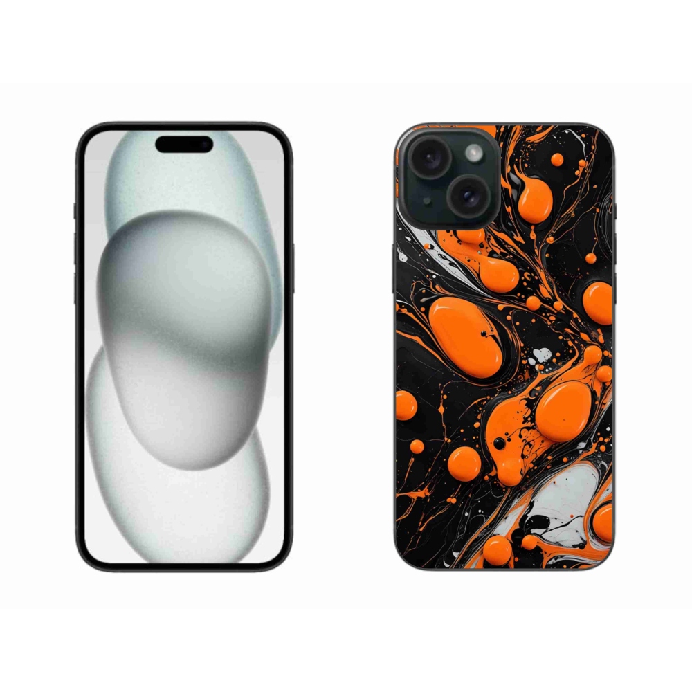 Gélový kryt mmCase na iPhone 15 Plus - abstraktný motív 41