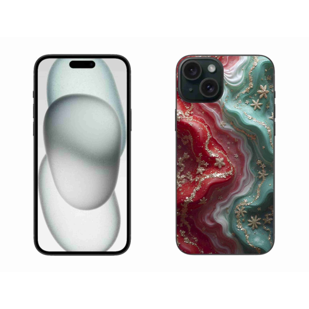 Gélový kryt mmCase na iPhone 15 Plus - abstraktný motív 54