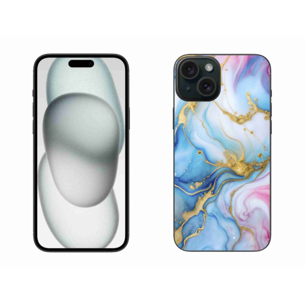 Gélový kryt mmCase na iPhone 15 Plus - abstraktný motív 61