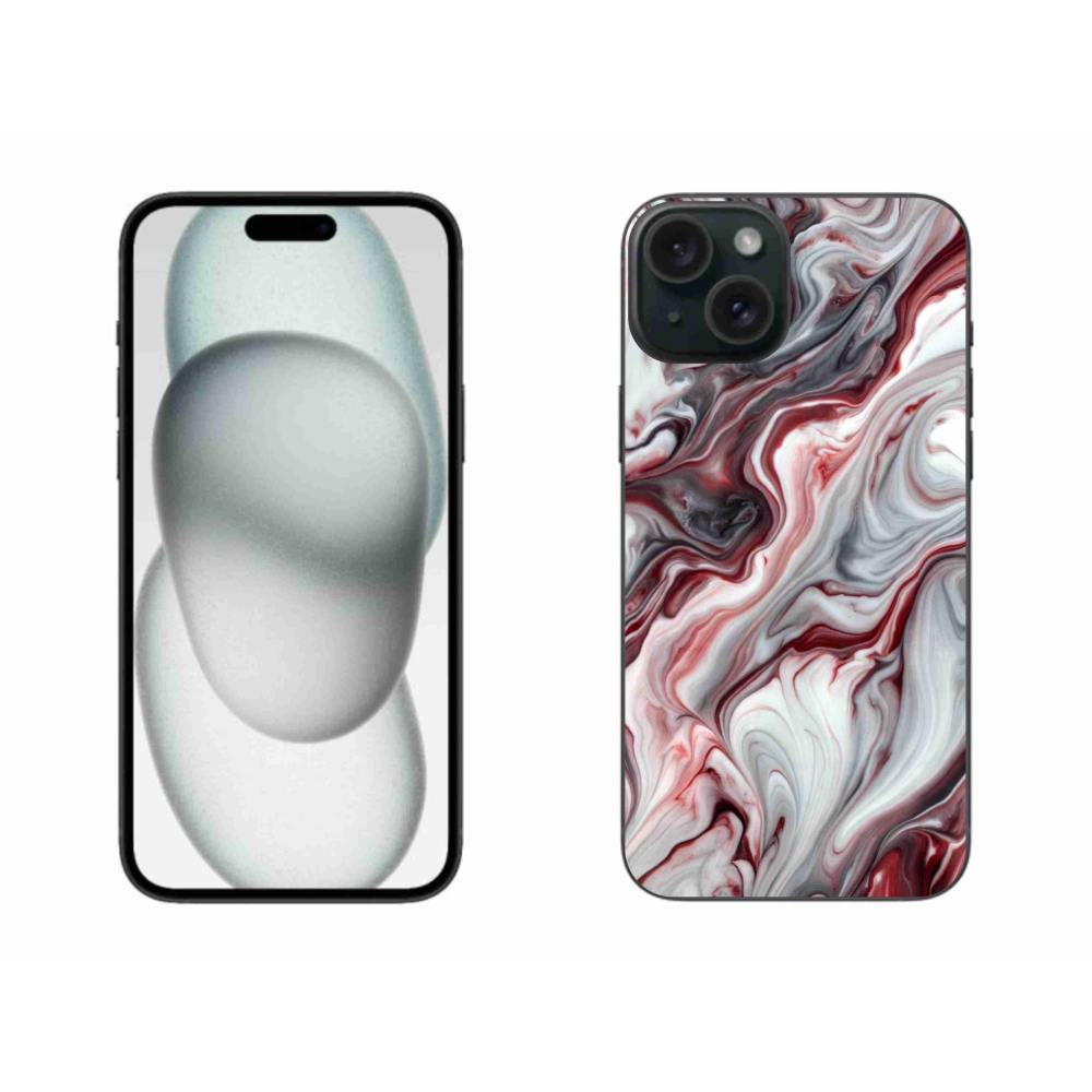 Gélový kryt mmCase na iPhone 15 Plus - abstraktný motív 64