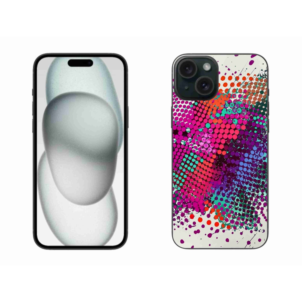 Gélový kryt mmCase na iPhone 15 Plus - abstraktný motív 65