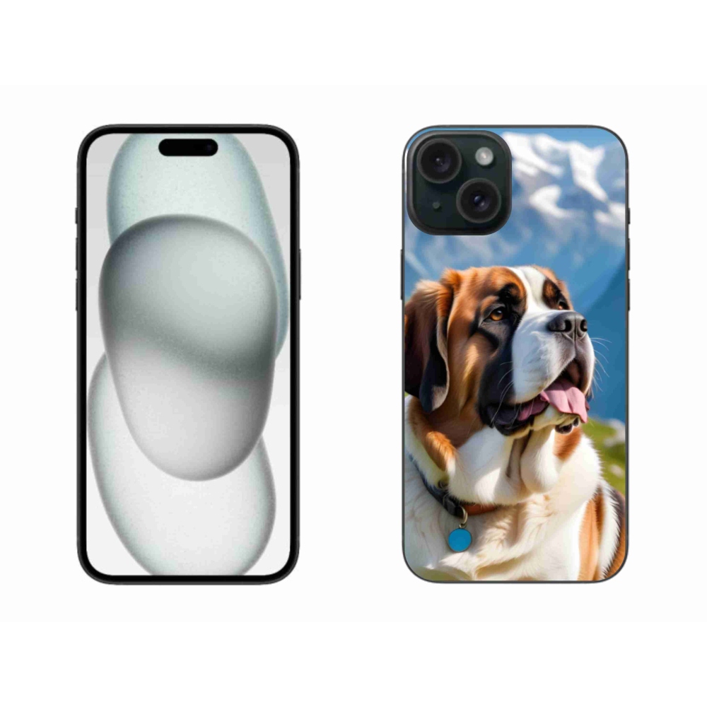 Gélový kryt mmCase na iPhone 15 Plus - bernardín