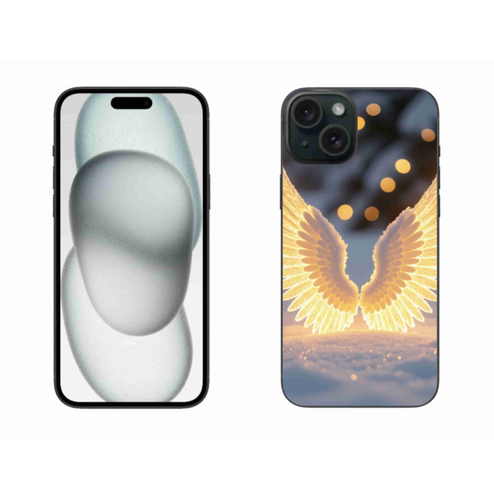 Gélový kryt mmCase na iPhone 15 Plus - krídla