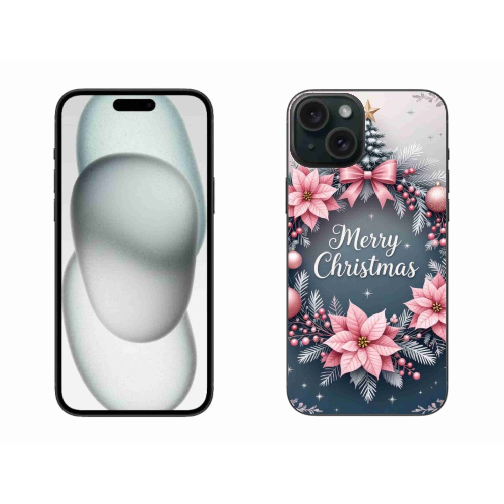 Gélový kryt mmCase na iPhone 15 Plus - merry christmas