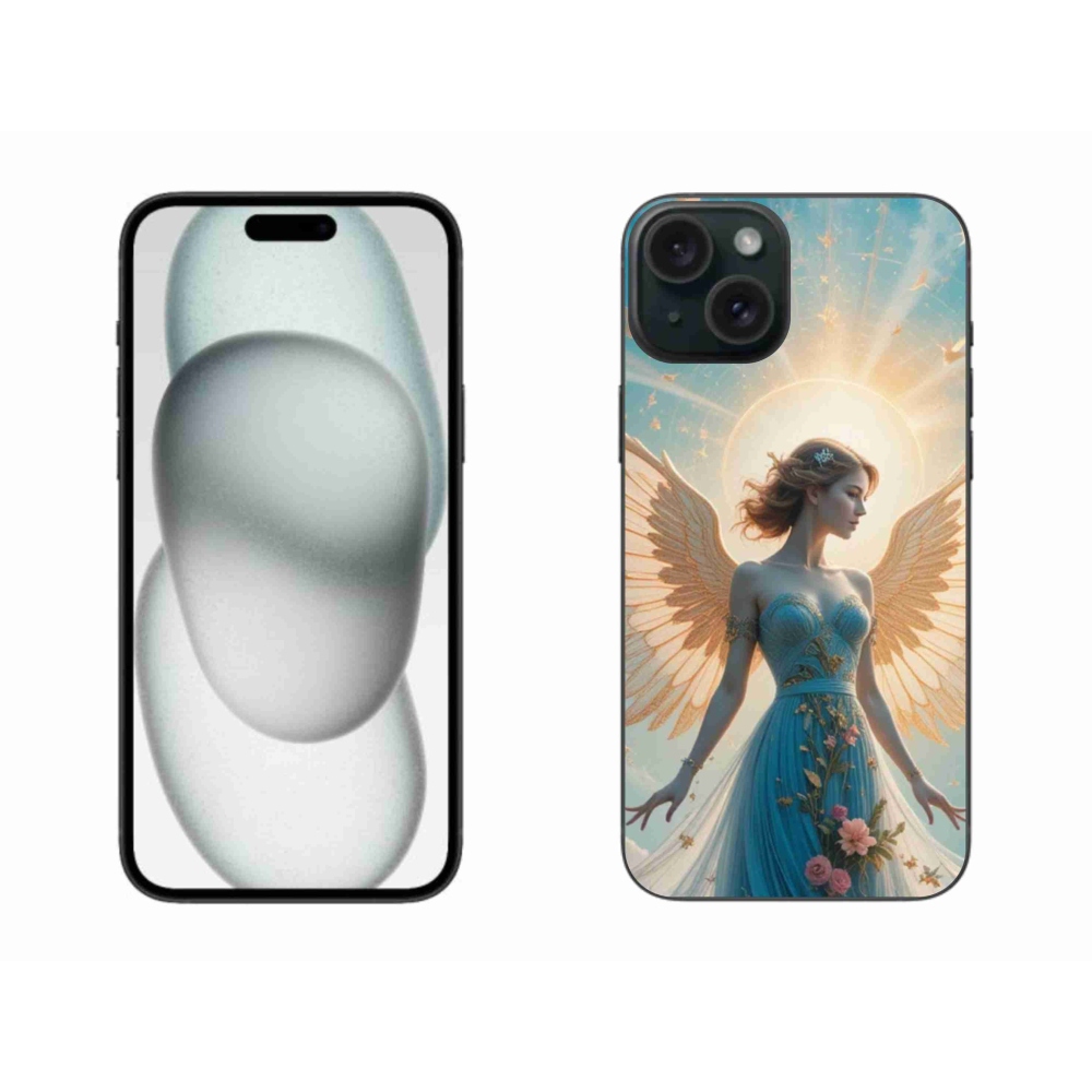 Gélový kryt mmCase na iPhone 15 Plus - náboženský motív 4