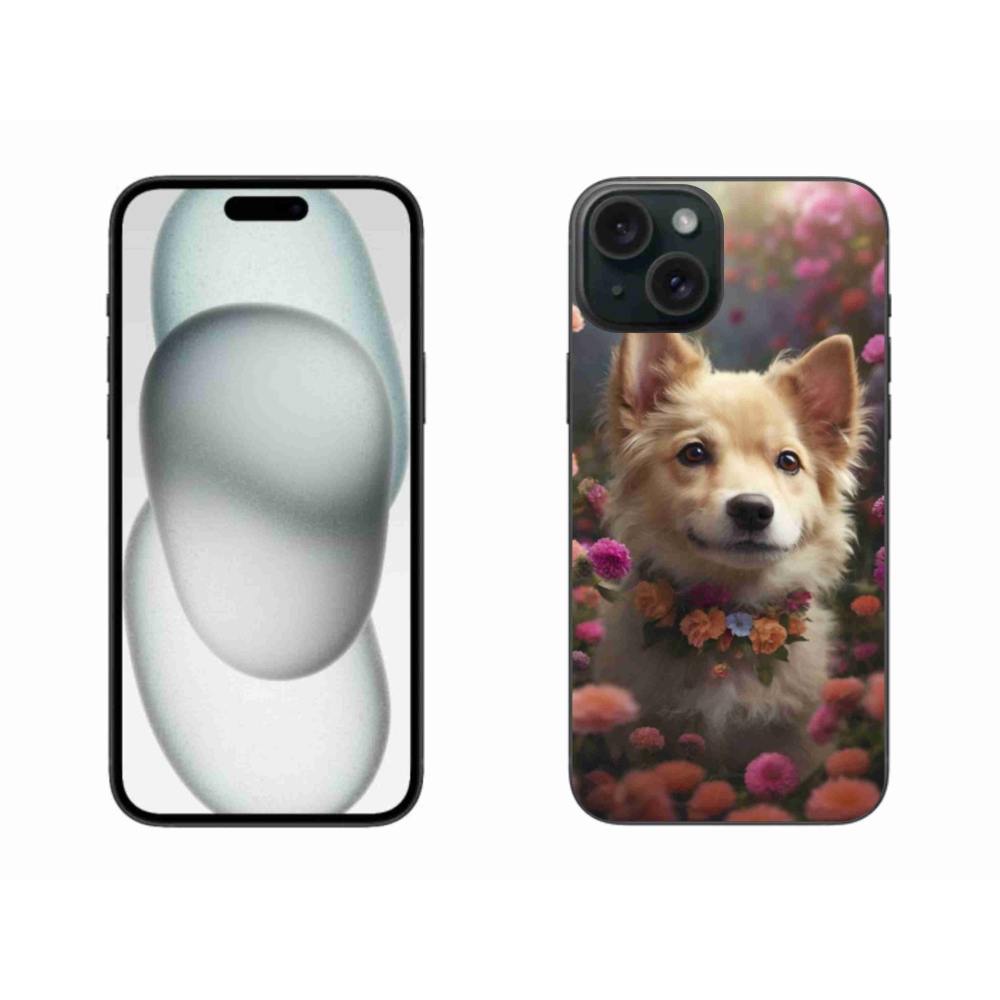 Gélový kryt mmCase na iPhone 15 Plus - nemecký špic