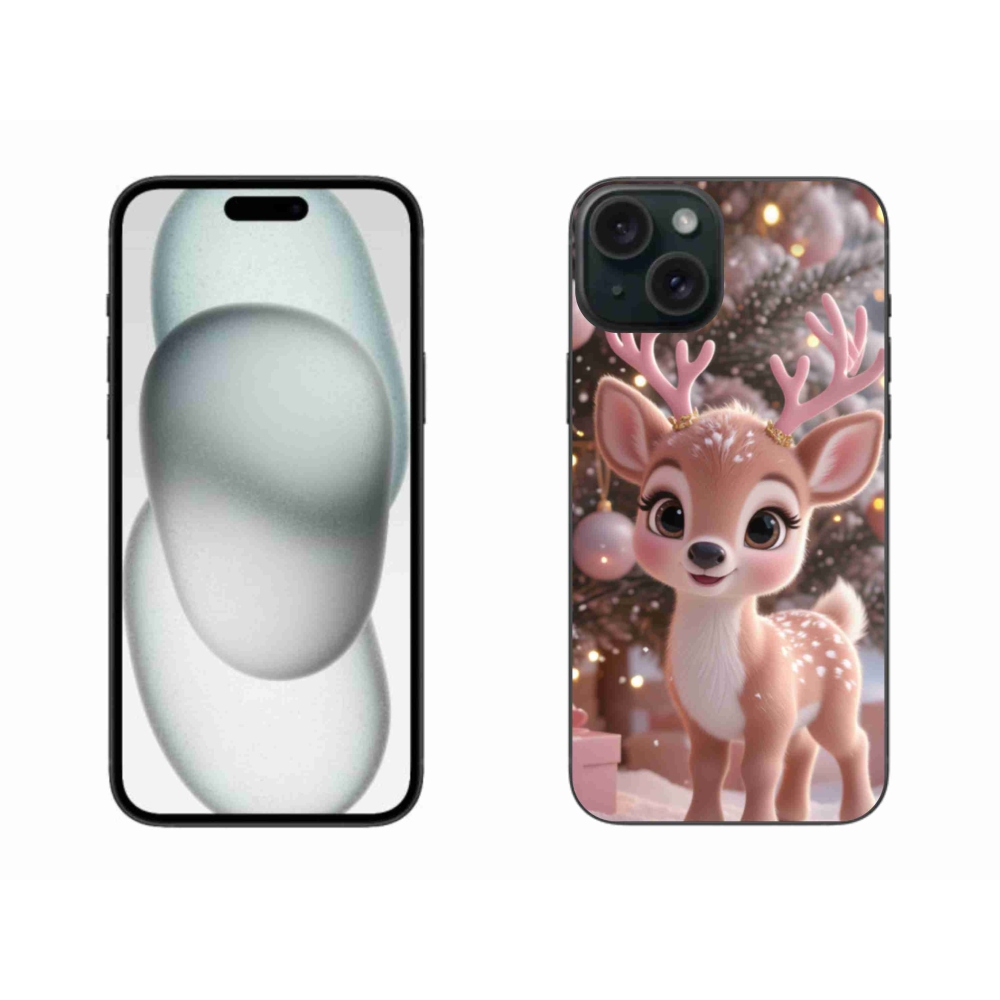 Gélový kryt mmCase na iPhone 15 Plus - roztomilý sob