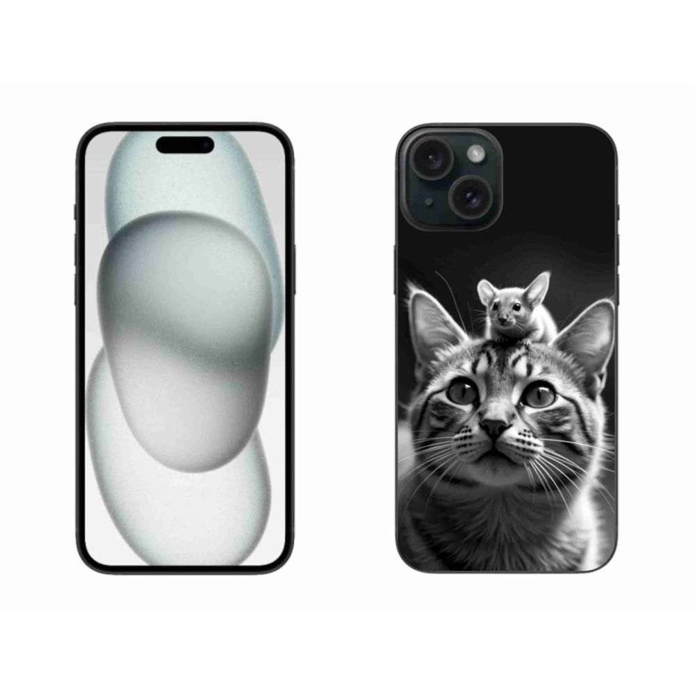 Gélový kryt mmCase na iPhone 15 Plus - zvieracie priateľstvo 2