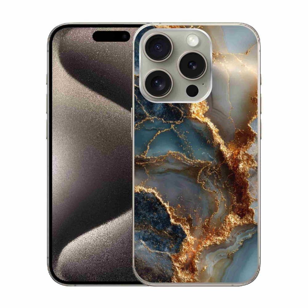 Gélový kryt mmCase na iPhone 15 Pro - abstraktný motív 33