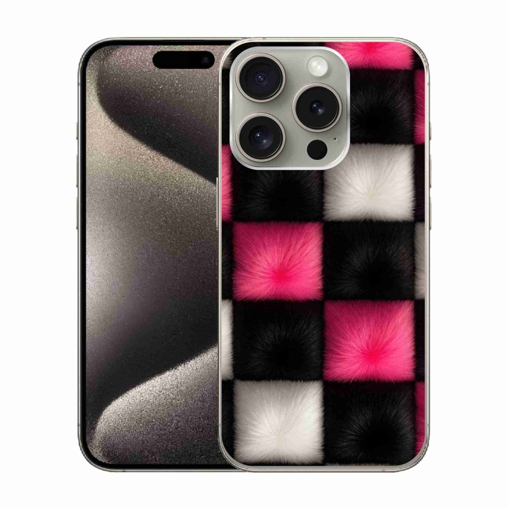 Gélový kryt mmCase na iPhone 15 Pro - abstraktný motív 44