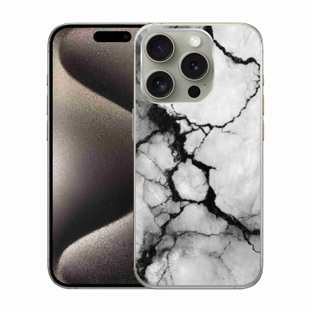 Gélový kryt mmCase na iPhone 15 Pro - abstraktný motív 50