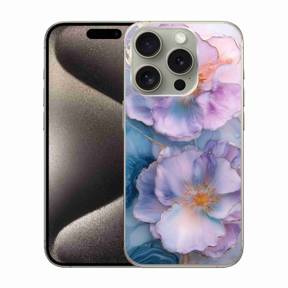 Gélový kryt mmCase na iPhone 15 Pro - abstraktný motív 51