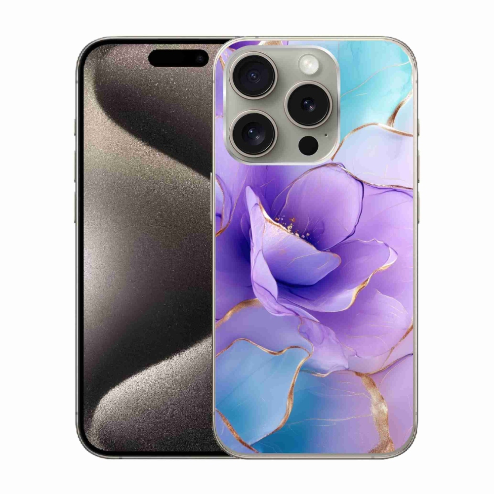 Gélový kryt mmCase na iPhone 15 Pro - abstraktný motív 52