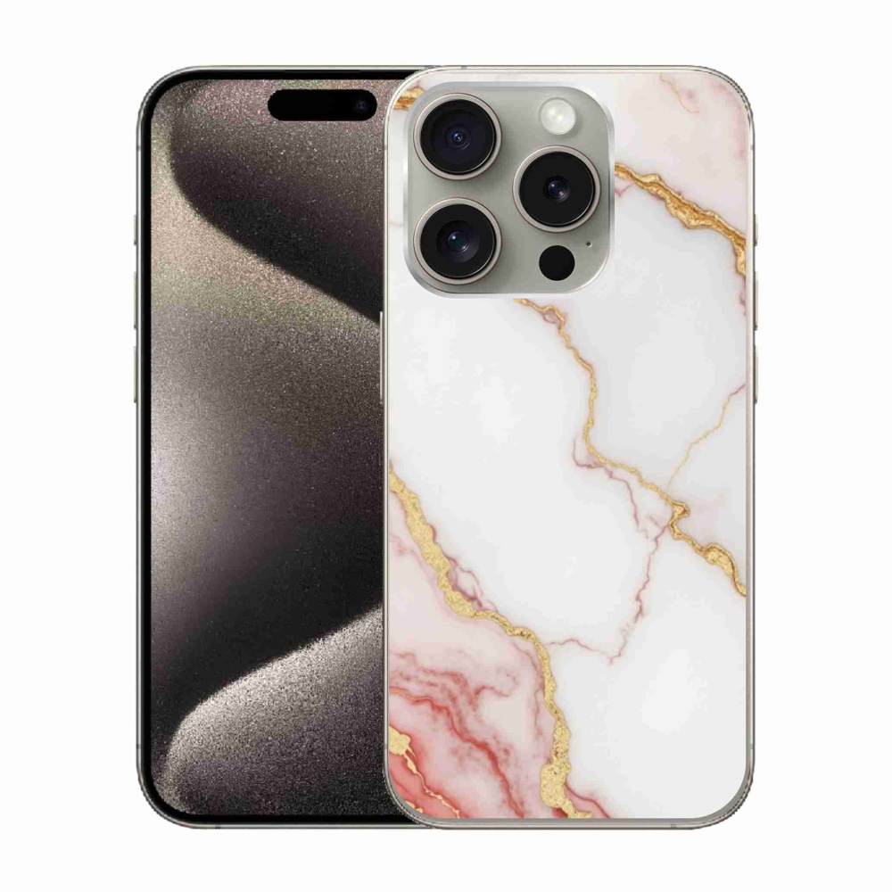 Gélový kryt mmCase na iPhone 15 Pro - abstraktný motív 53