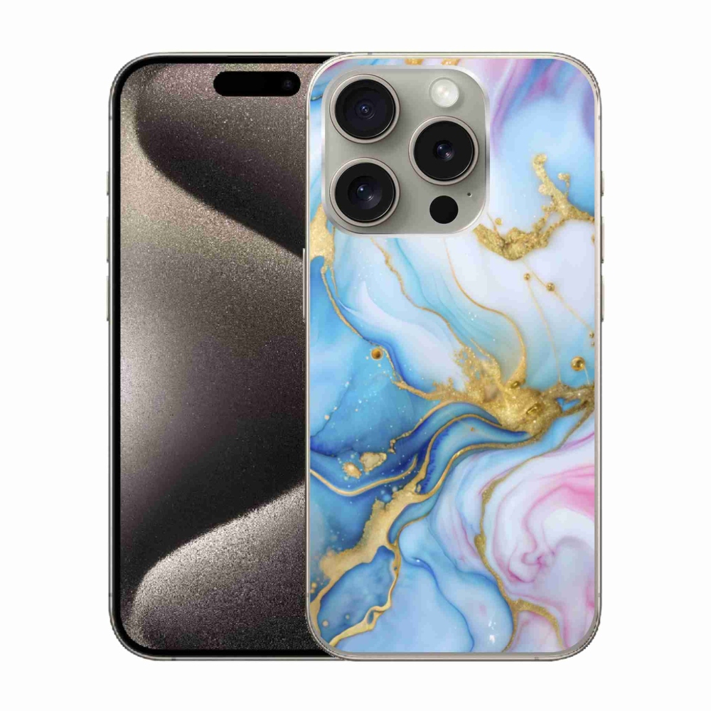 Gélový kryt mmCase na iPhone 15 Pro - abstraktný motív 61