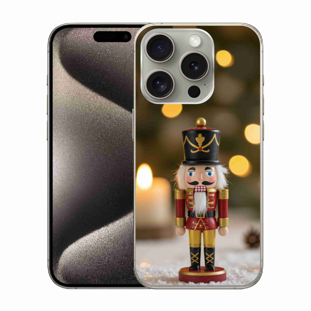 Gélový kryt mmCase na iPhone 15 Pro - luskáčik