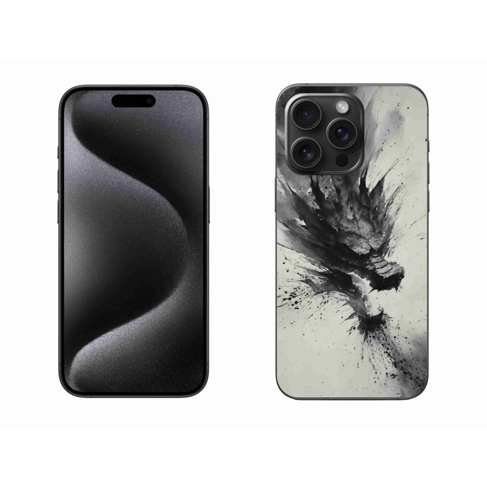 Gélový kryt mmCase na iPhone 15 Pro Max - abstraktný motív 32