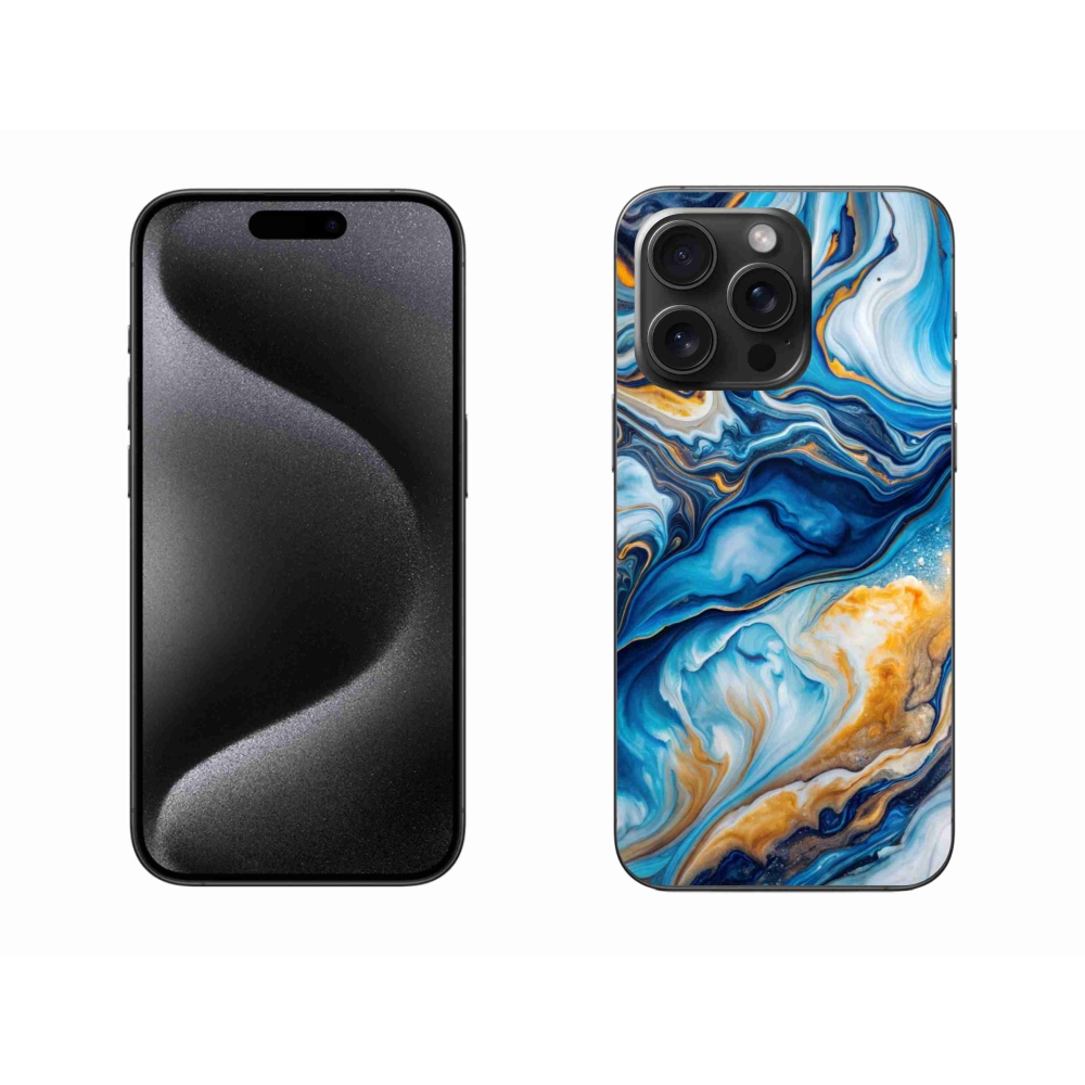 Gélový kryt mmCase na iPhone 15 Pro Max - abstraktný motív 34