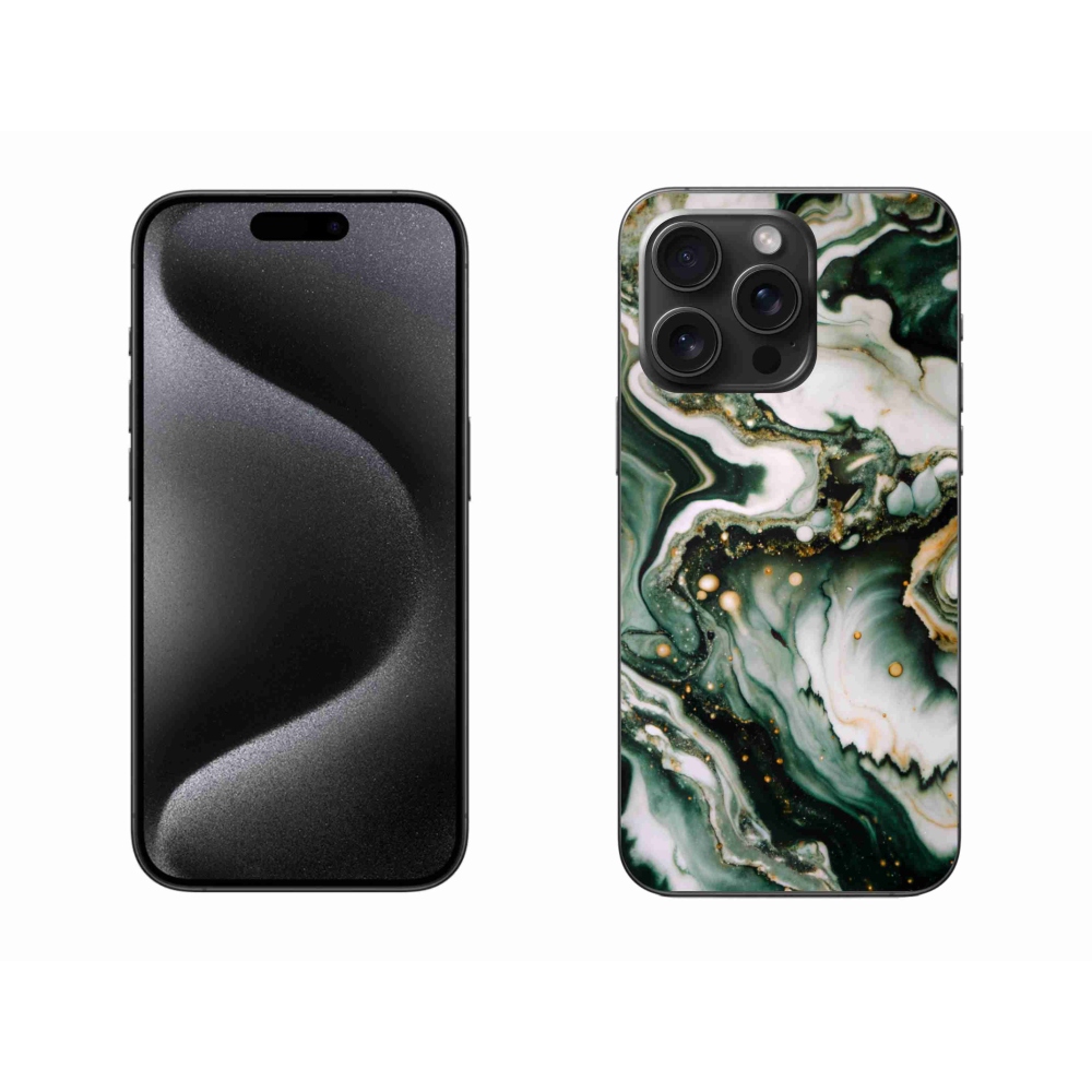 Gélový kryt mmCase na iPhone 15 Pro Max - abstraktný motív 38