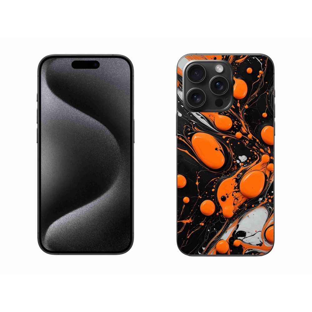 Gélový kryt mmCase na iPhone 15 Pro Max - abstraktný motív 41