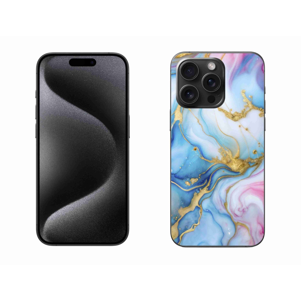 Gélový kryt mmCase na iPhone 15 Pro Max - abstraktný motív 61