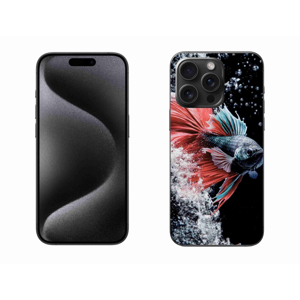 Gélový kryt mmCase na iPhone 15 Pro Max - bojovníčka pestrá