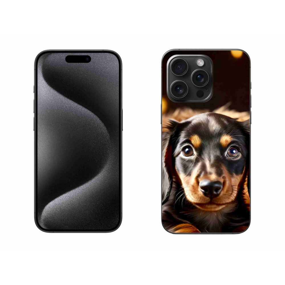 Gélový kryt mmCase na iPhone 15 Pro Max - jazvečík