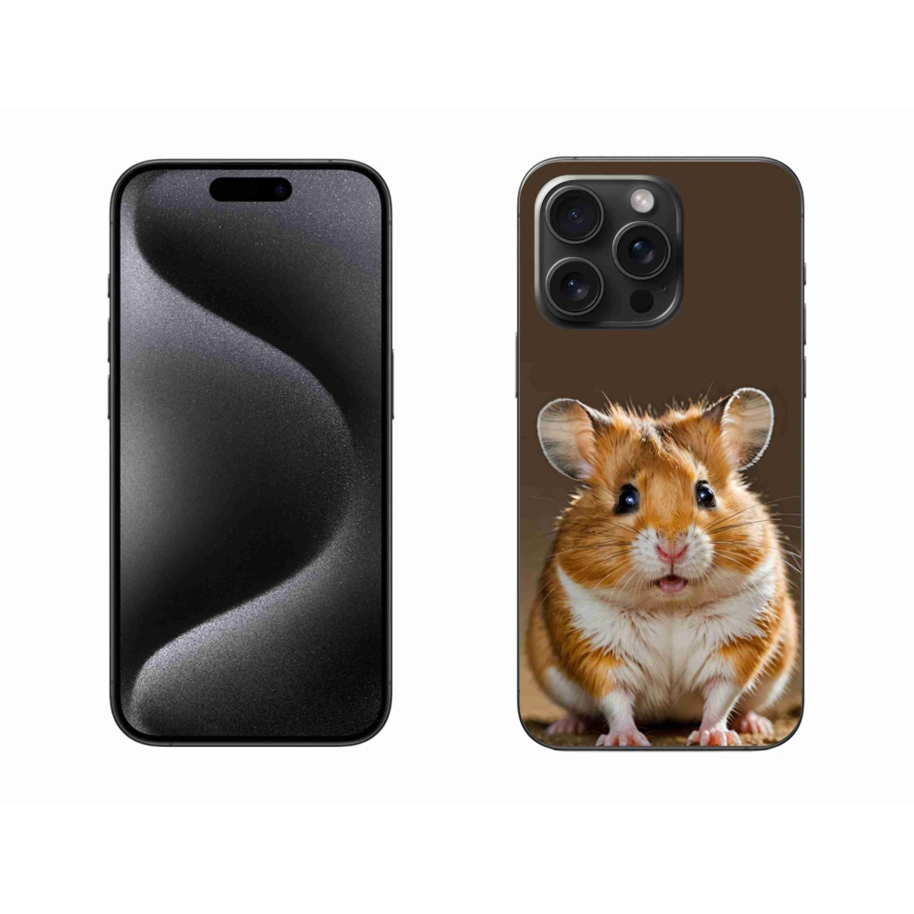 Gélový kryt mmCase na iPhone 15 Pro Max - škrečok