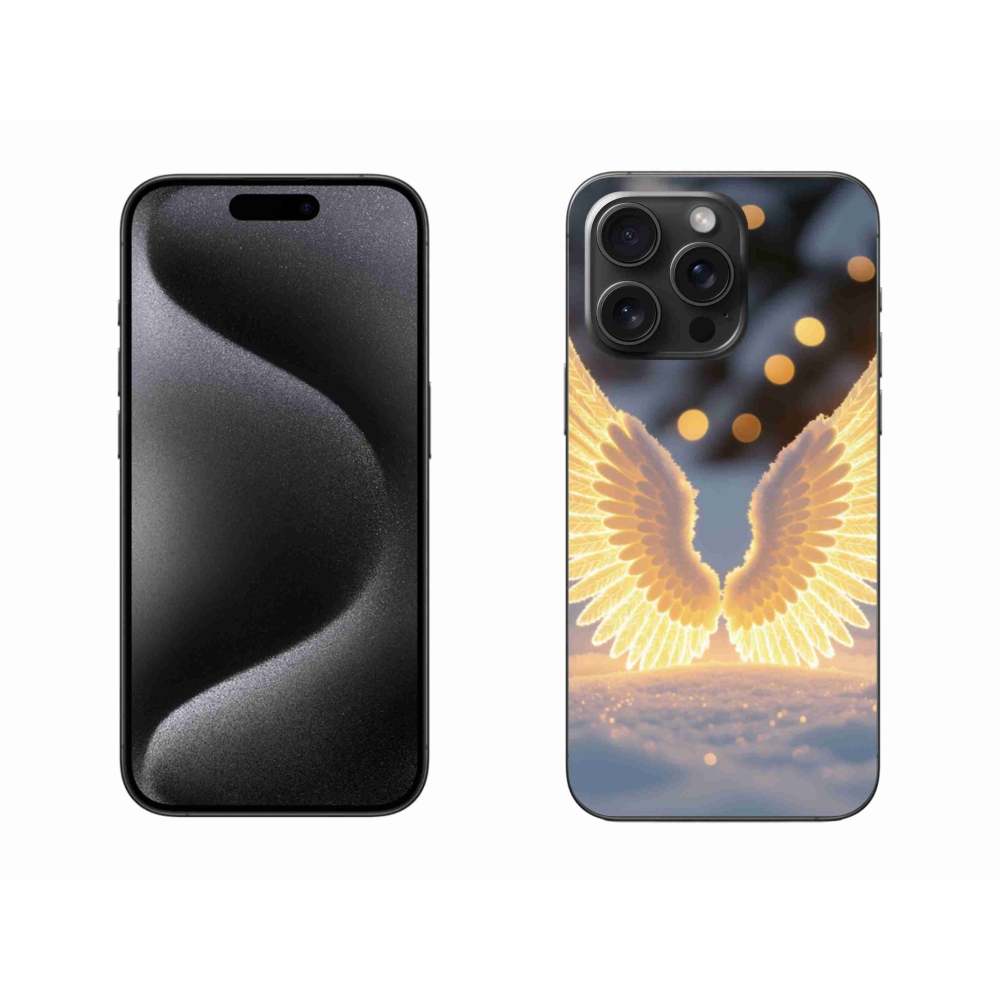 Gélový kryt mmCase na iPhone 15 Pro Max - krídla