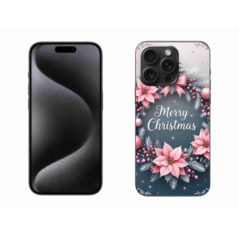 Gélový kryt mmCase na iPhone 15 Pro Max - merry christmas