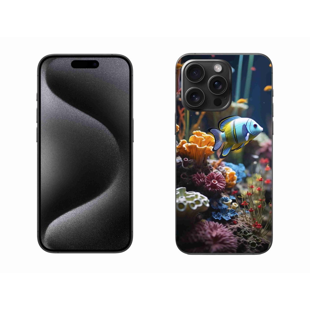 Gélový kryt mmCase na iPhone 15 Pro Max - morský svet 5
