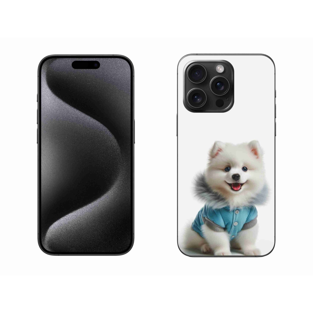 Gélový kryt mmCase na iPhone 15 Pro Max - pomeranian