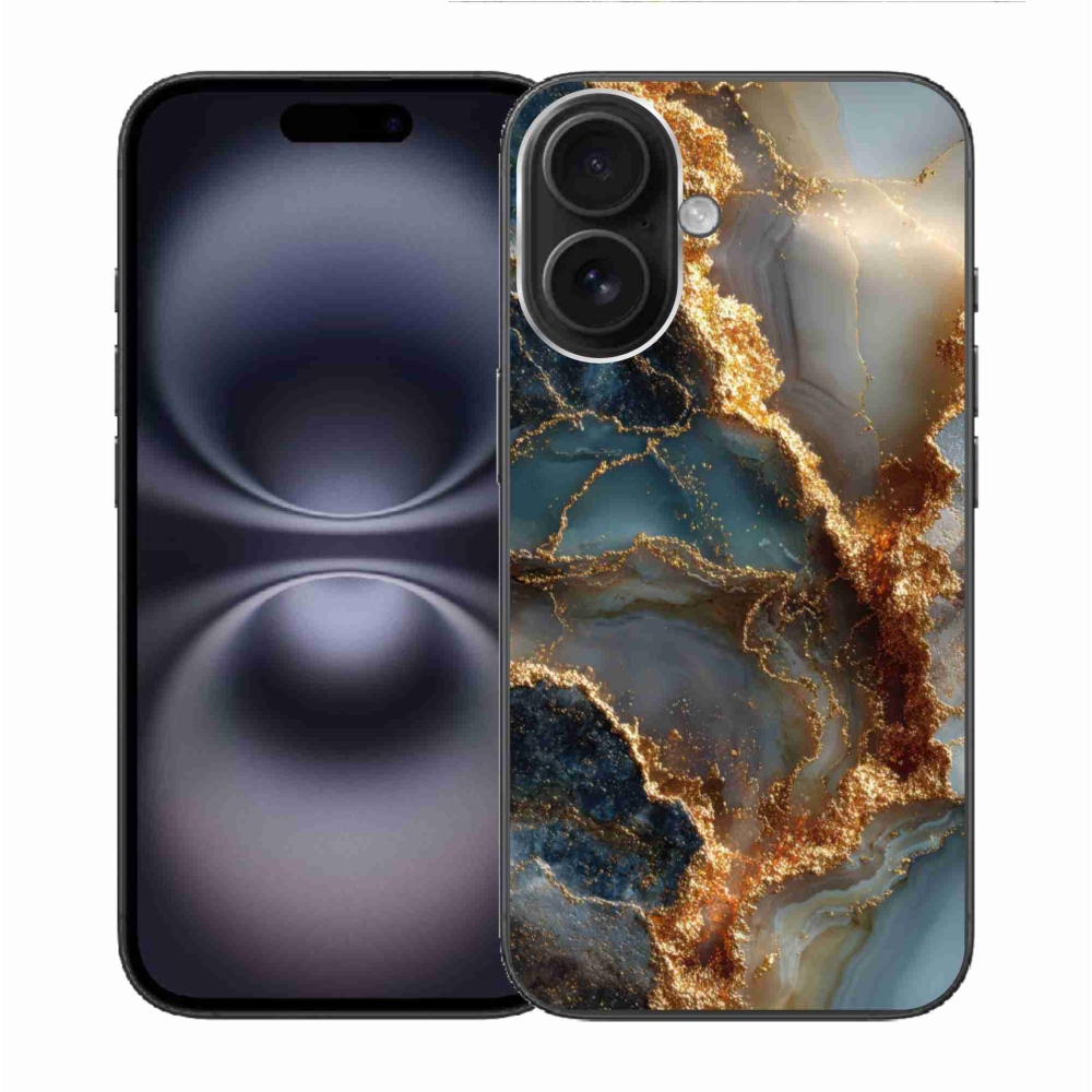 Gélový kryt mmCase na iPhone 16 - abstraktný motív 33