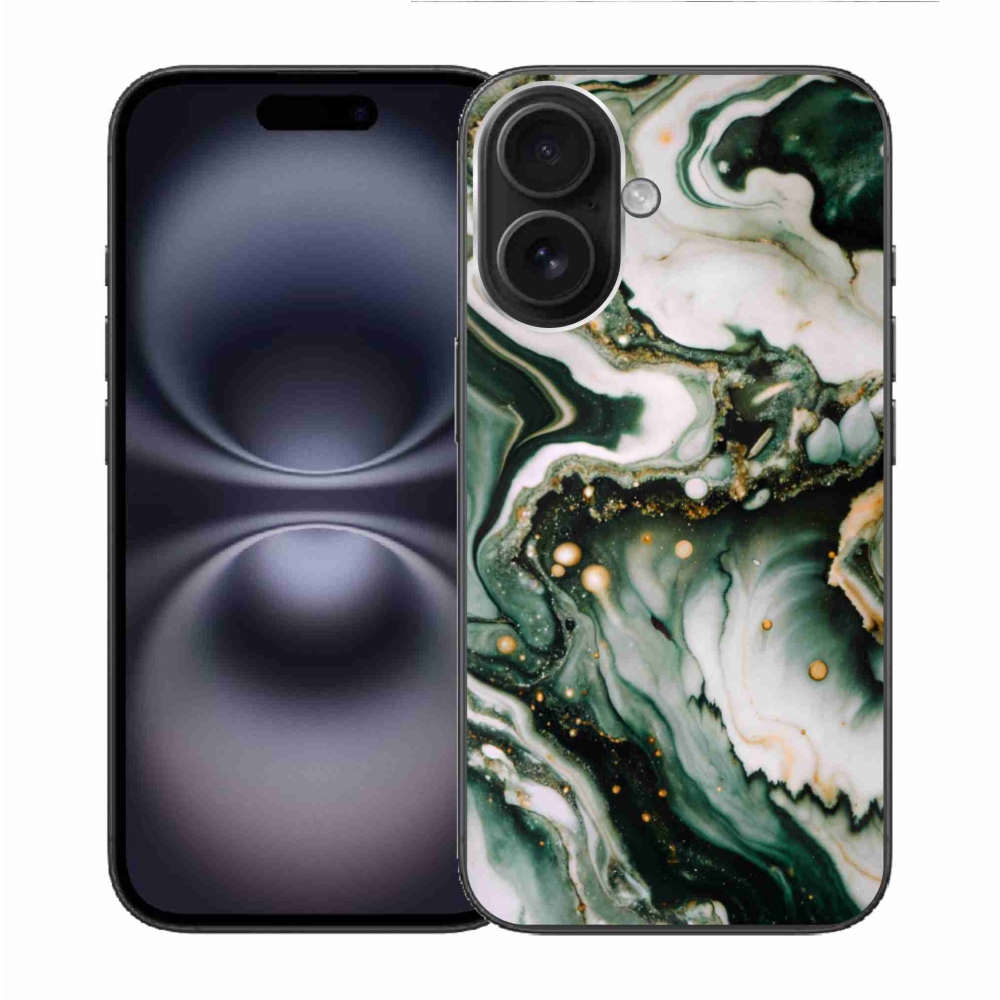 Gélový kryt mmCase na iPhone 16 - abstraktný motív 38