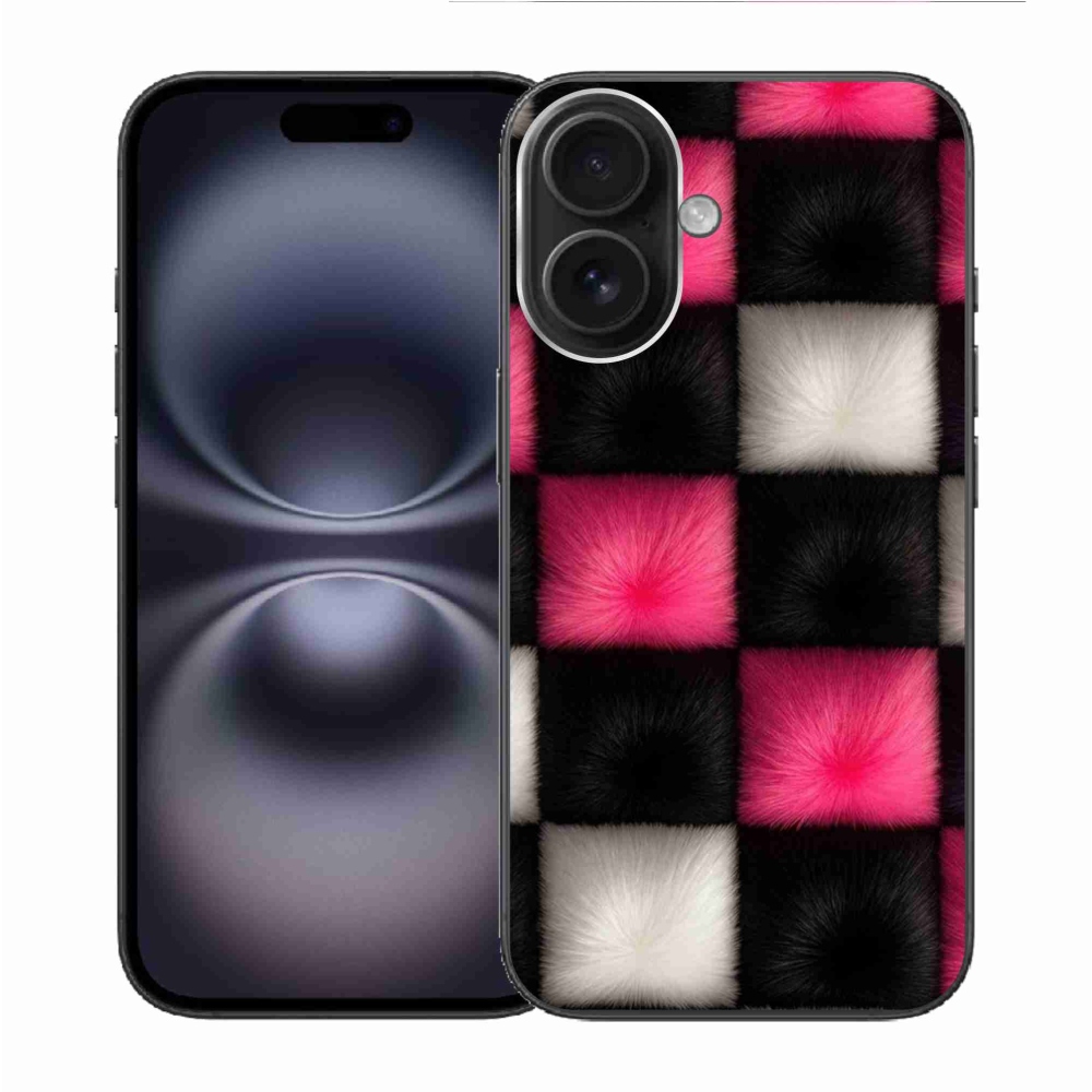 Gélový kryt mmCase na iPhone 16 - abstraktný motív 44