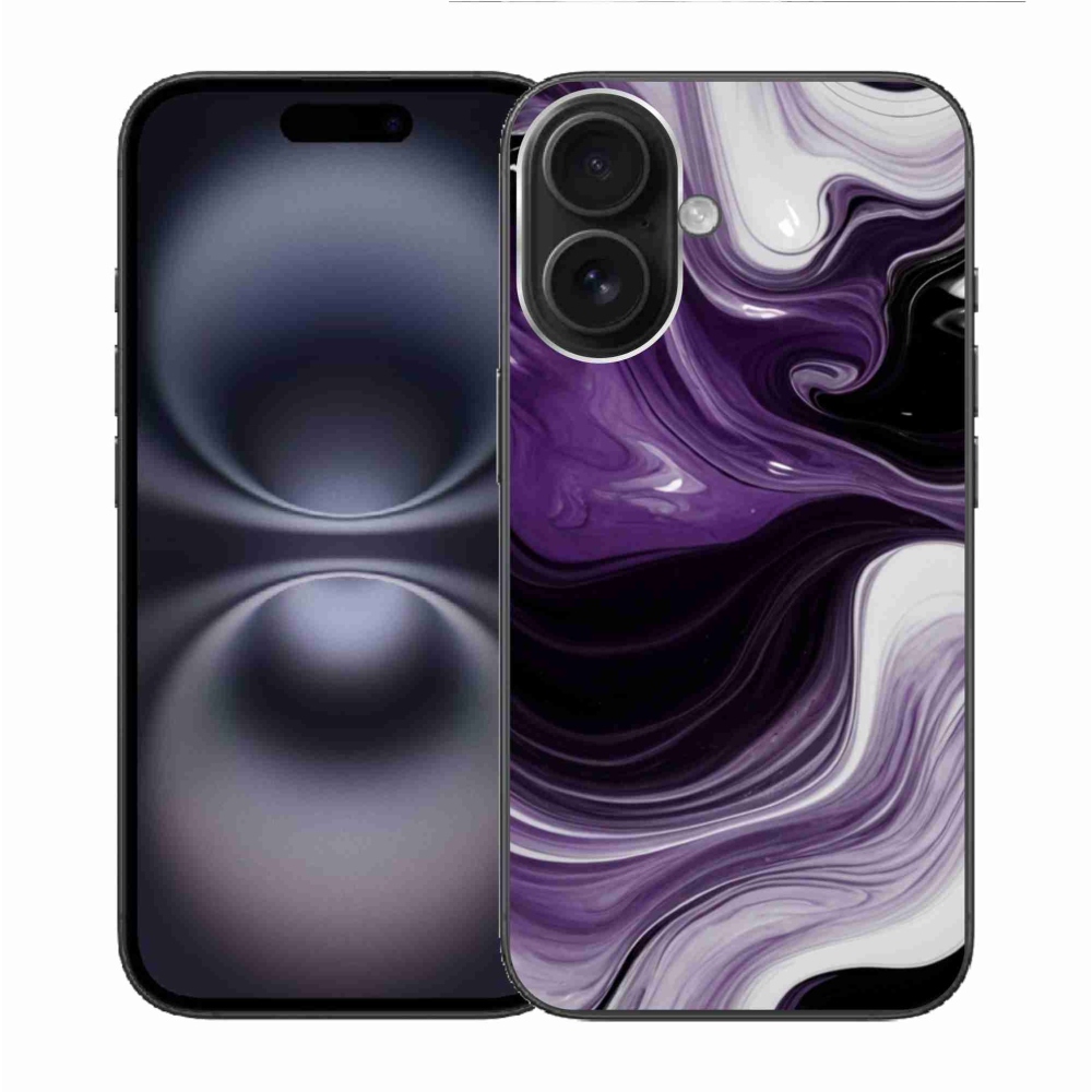 Gélový kryt mmCase na iPhone 16 - abstraktný motív 46