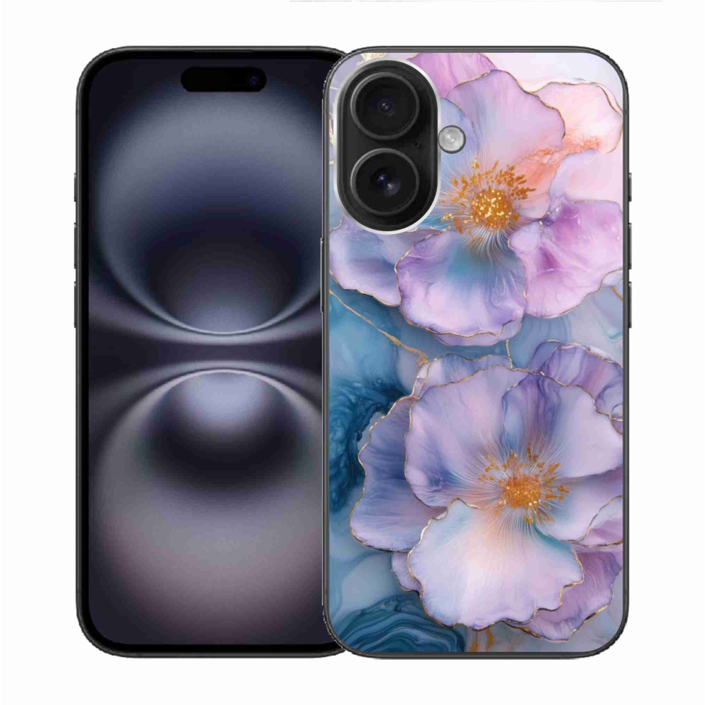 Gélový kryt mmCase na iPhone 16 - abstraktný motív 51