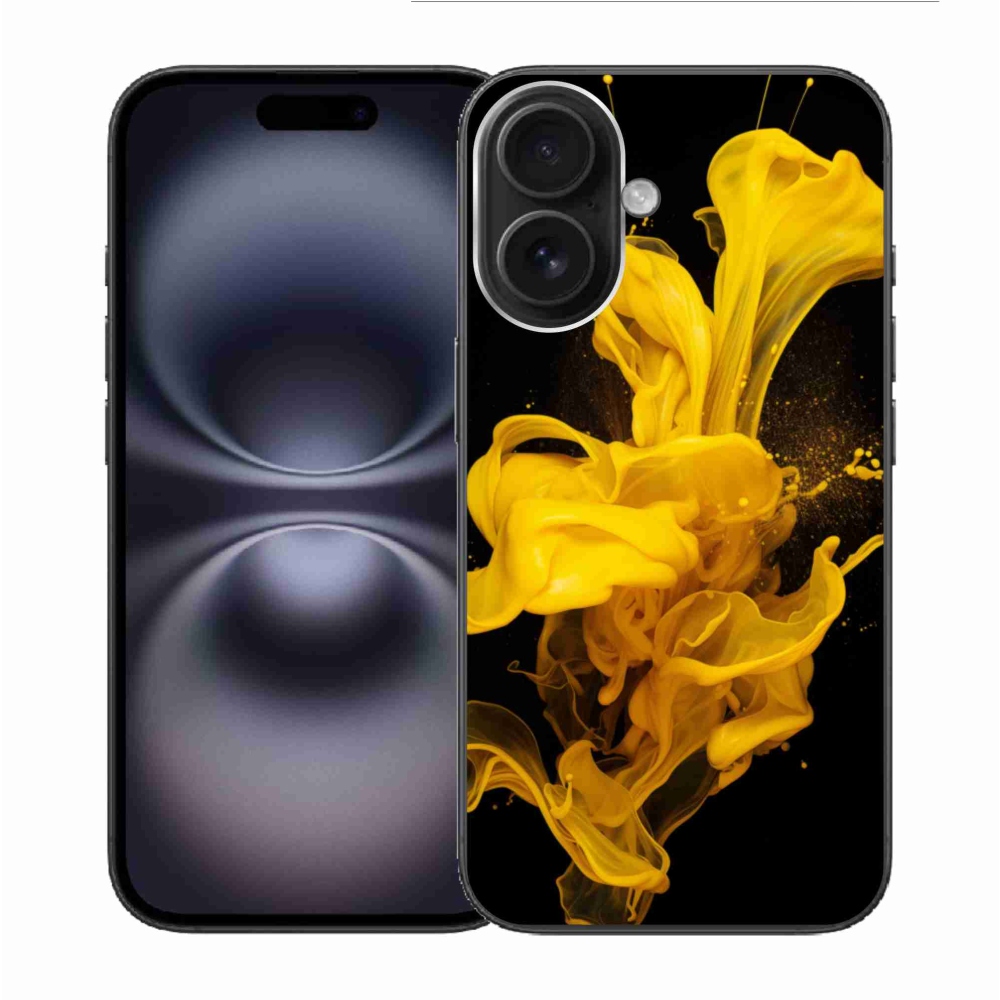 Gélový kryt mmCase na iPhone 16 - abstraktný motív 56